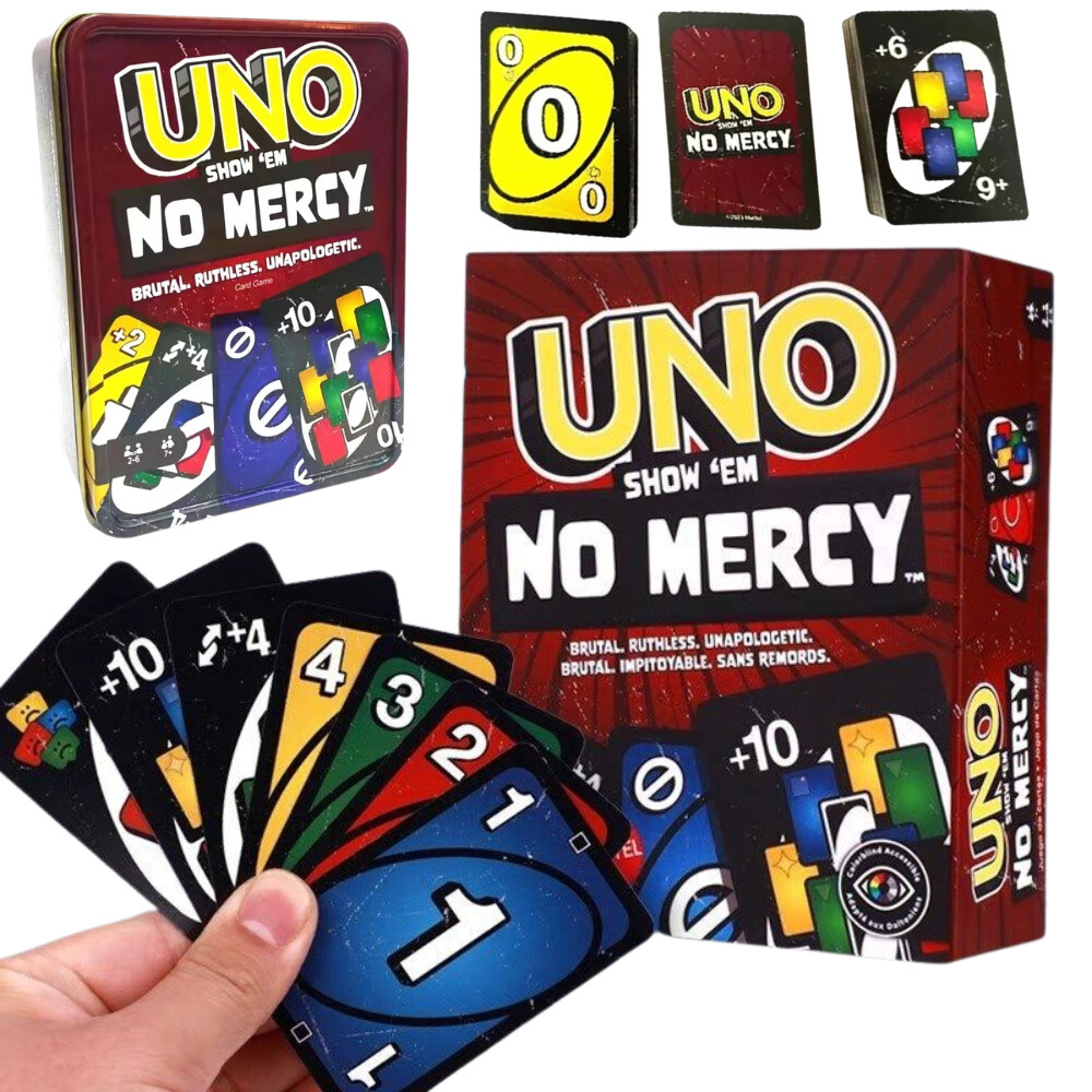 Party Games For Adults And Kids - Карточная игра UNO Flip, семейная забавная